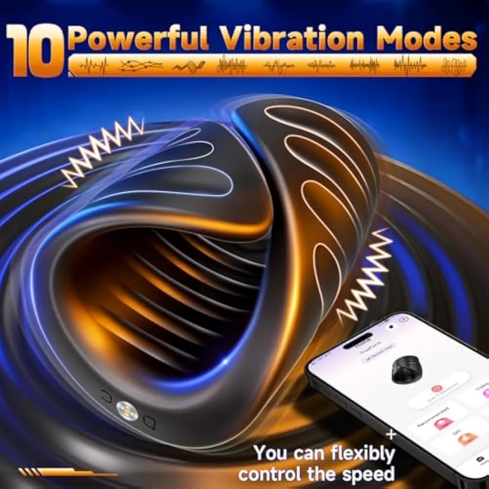 APP Control Penis Training Vibrator Male Masturbator Vibrating Strokers Glans Trainer Stimulator Sex Toy for Men Adult Goods 18+