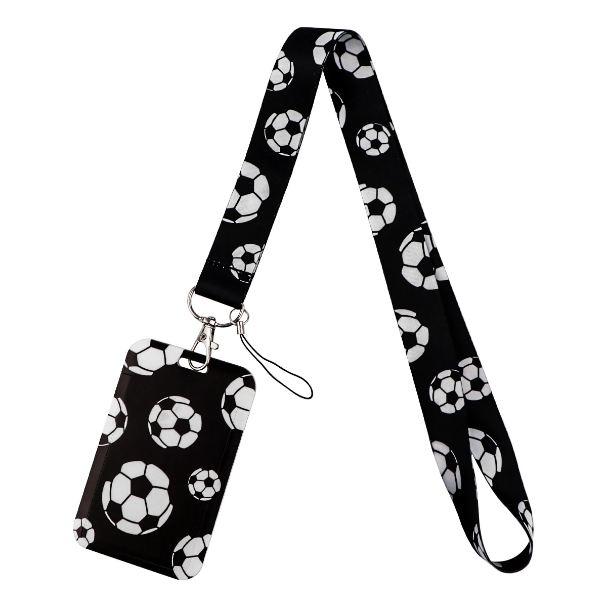Balls Credential Holder Soccer Lanyards for Keys Neck Strap ID Card Gym Phone Straps USB Badge Holder Keyring Accessories Gifts