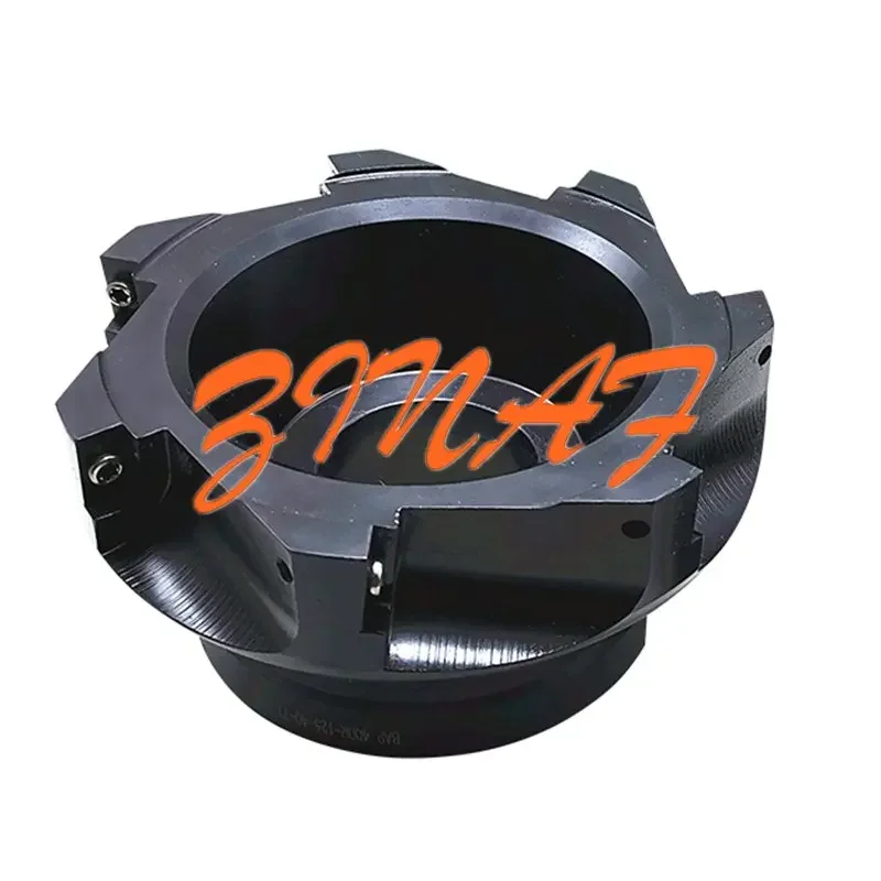 Imagem -02 - Moinho de Extremidade Apertado de Ângulo Direito Inserções de Carboneto Fresamento Facial Corte Cnc Apmt1135 Apmt1604 Bap300r Bap400r 40 50 63 Eap 400r