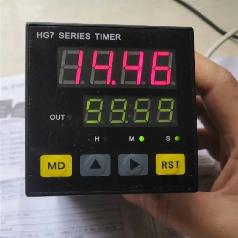HG7-RB40 HG9  HG4-RB40 multifunctional time relay with four digit dual digital display and one in stock