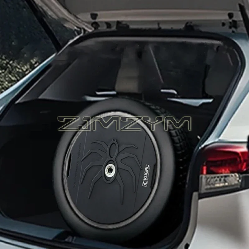 12inch Car Spare Tire Subwoofer 800W Active Super Bass Car Speaker High Power Car Audio Mounted Under The Trunk Car Modification