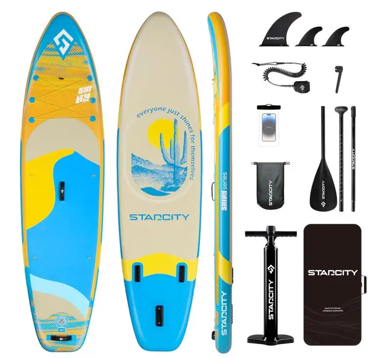 

Premium SUP Paddleboard New Design Stand-Up Paddle Board for Adults PVC Inflatable SUP for Ocean Waters