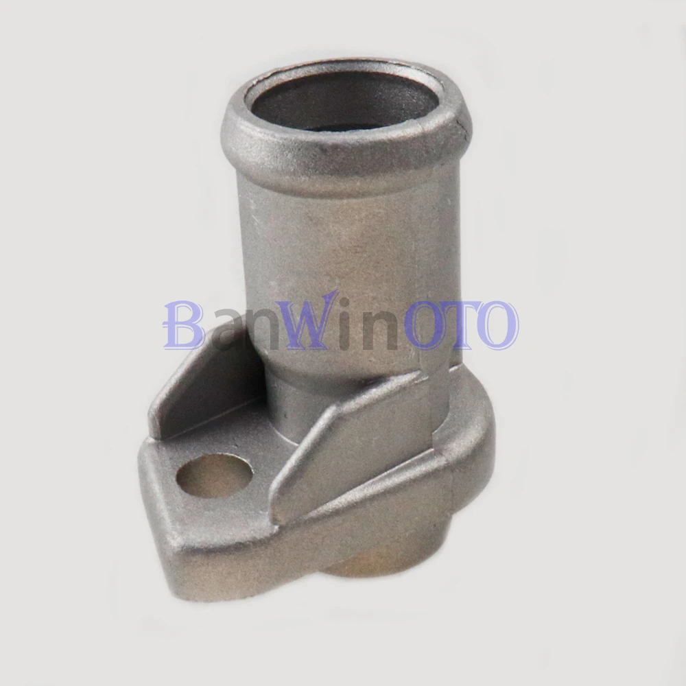 034121143 E Aluminiowy wąż chłodnicy silnika do wlewu płynu chłodzącego Wąż wylotowy wody Rura kołnierzowa pasuje do Audi 80 100 90 A6 034 121 143E