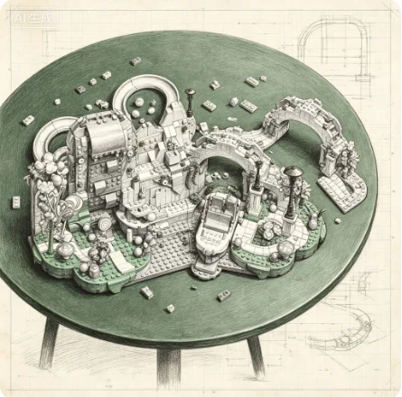 Creative Candy Factory Street View Toy Model, Used for Home Decoration, As Well As Birthday and Christmas Gifts