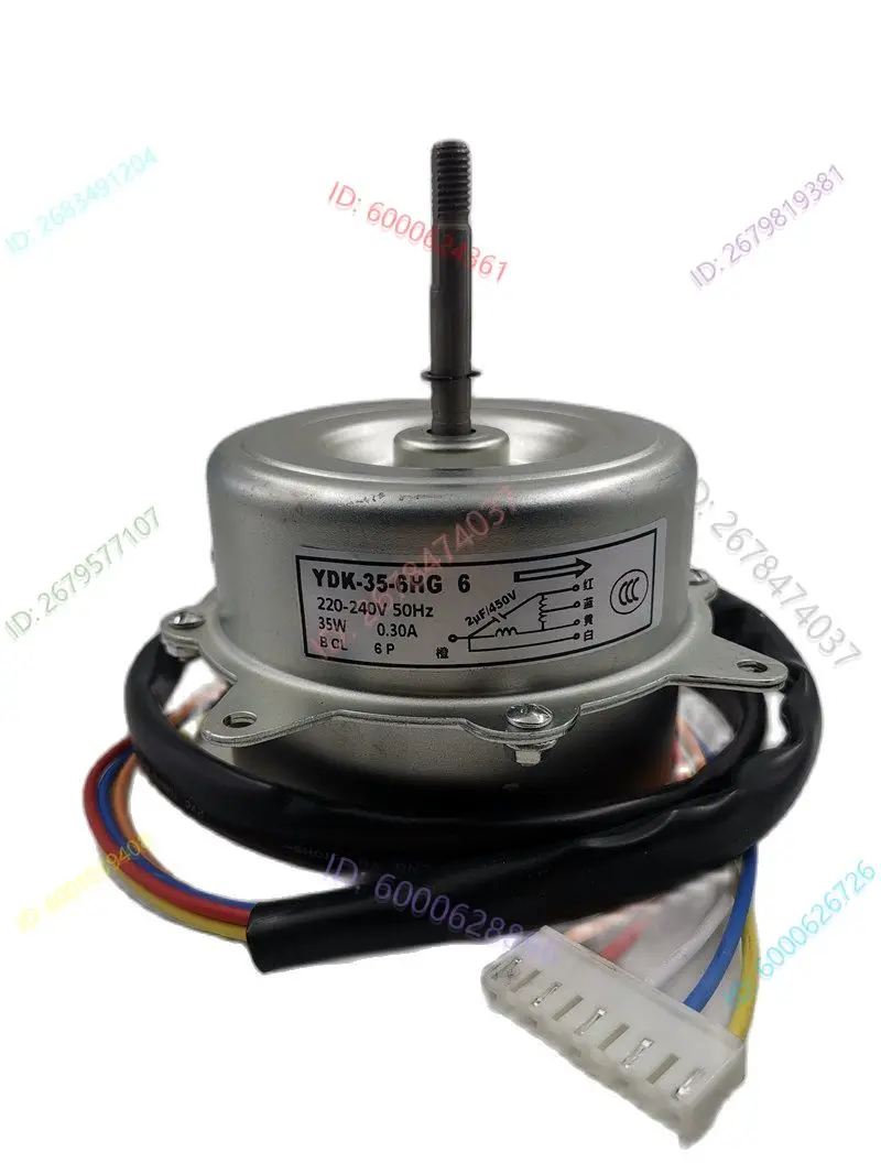 

new air conditioner motor YDK-35-6HG 6 YDK35-6HG 2 4 6 8 fan air conditioner 35W motor