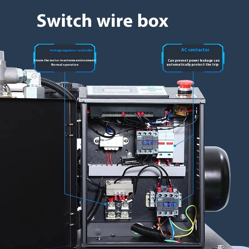 Tower Tiger All-in-One Industrial Compressor True Stone Paint Spraying Machine Permanent Magnet Frequency Conversion Screw Air