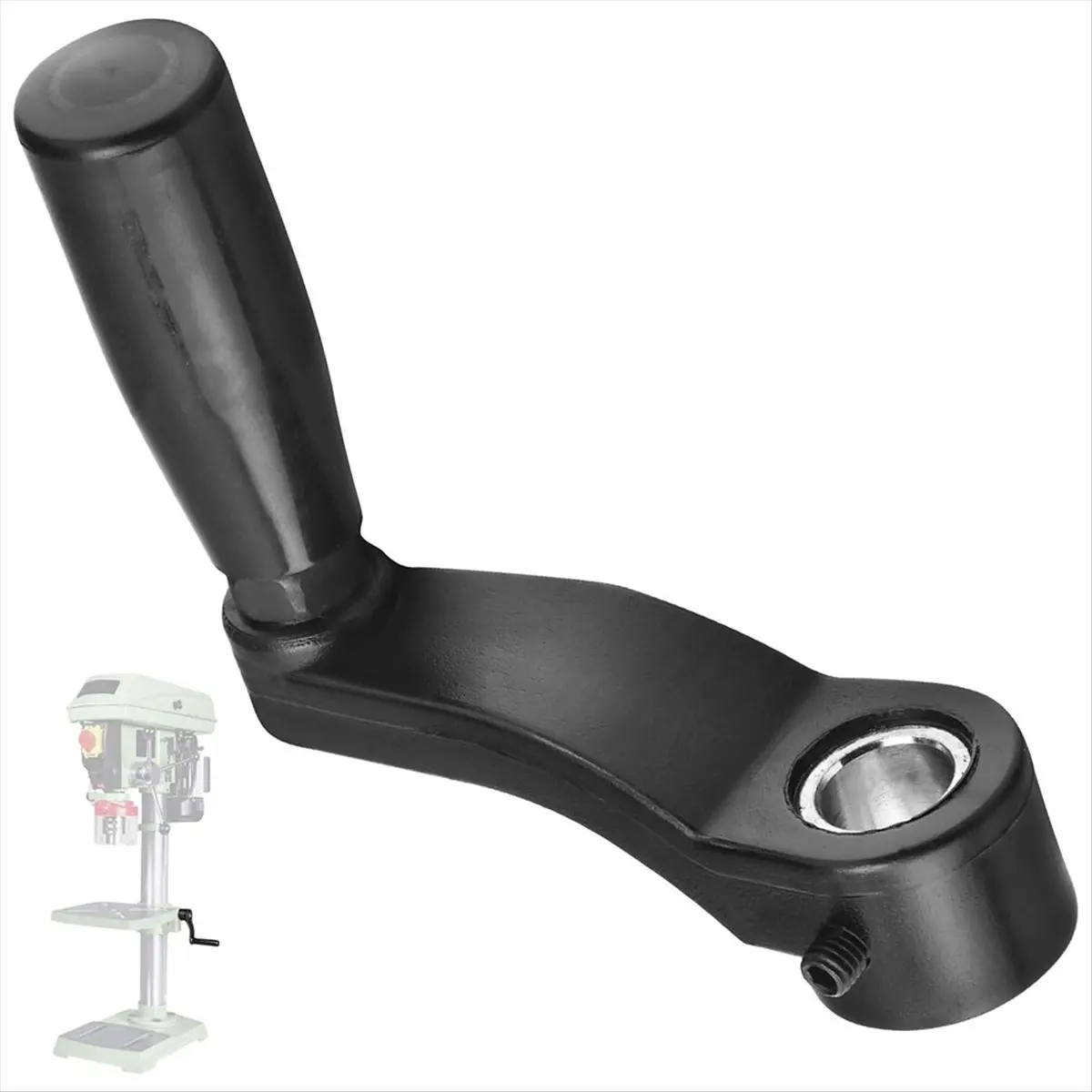 Tuas Pengatur Ketinggian Meja Bor ABNQ P 1344258 untuk Meja Bor, Diameter Poros Pengangkat 14,5mm (9/16 inci)