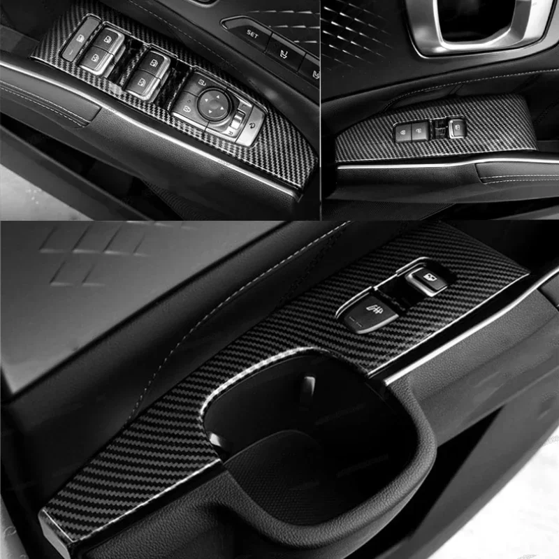 For Kia Sorento MQ4 2021 2022 2023 Interior accessories  window swtich Gear Shift Panel door handle air Condition outlet cover