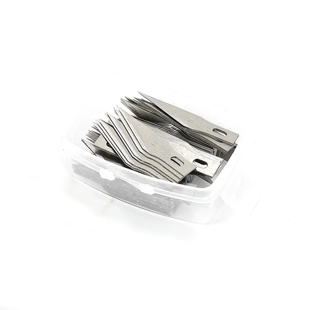50/100pcs SK-5 조각 칼 나무 커터 칼 종이 컷 수공예 조각 블레이드 X-Acto Exacto 11 #