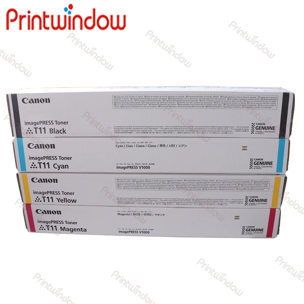 

Genuine T11 Toner Cartridge For Canon Cyan Magenta Yellow Black ImagePRESS V1000 High Quality