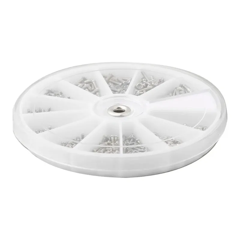 600/1000 قطعة مجموعة متنوعة من المسمار الصغير مسامير صغيرة من الفولاذ المقاوم للصدأ لإصلاح النظارات الإلكترونية مجموعة أدوات منزلية #3