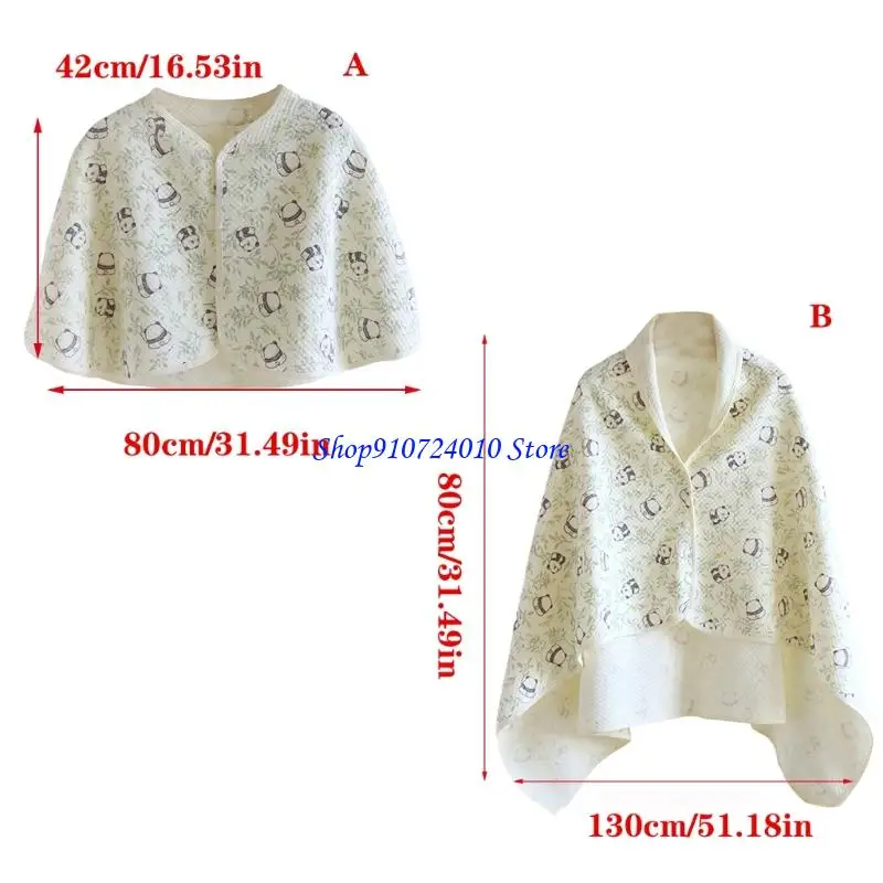 77HD Multi Purpose Maternity Wrap Breastfeeding Cover Privacy Enhances Designs Gift