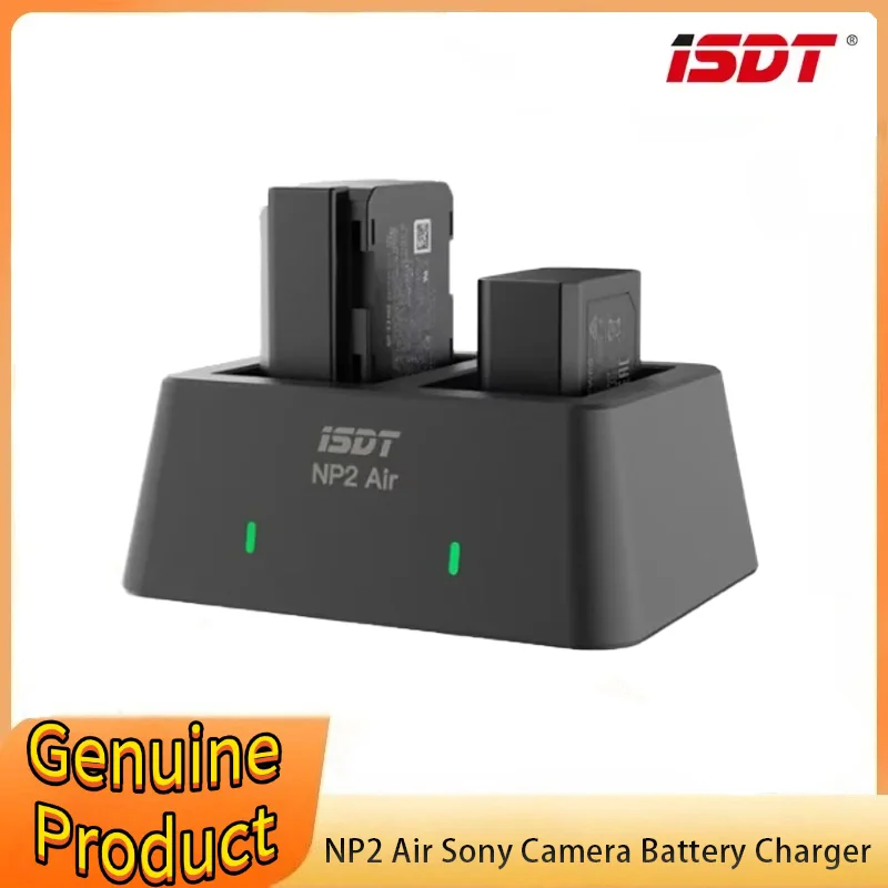 

ISDT NP2 Air 25W Mix-Dual Channel Charger for SONY Digital Imaging Equipment NP-BX1 NP-FZ100 NP-FW50 Battery