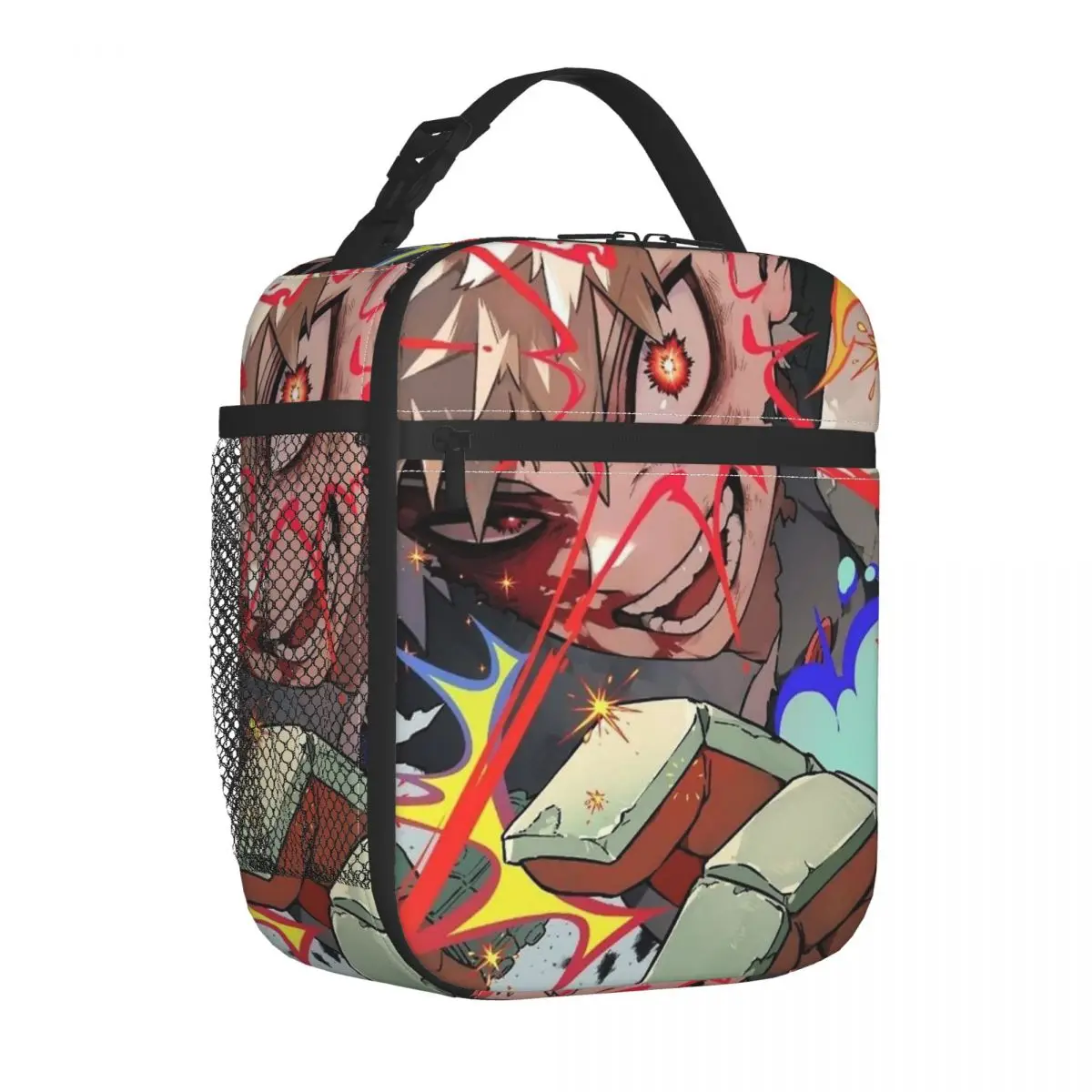 أكياس الغداء المعزولة من كاتسوكي باكوغو، حاوية وجبة كبيرة، حقيبة حرارية، صندوق الغداء، حقيبة طعام للسفر والمكتب