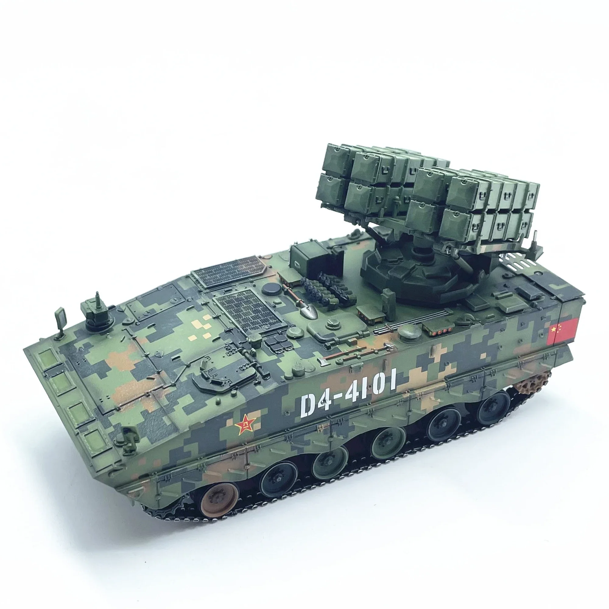 

1:72 Scale China Red Arrow 10 Anti-tank Missile Launcher Tracked Armored Vehicle Jungle Digital Peace Mission Finished Model