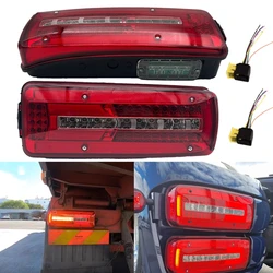 1Pair For DAF XF530 CF LF XF Truck Rear Light Oem 1981864 2007613 1981862 2007614 Led Rear Combination Lights with connectors