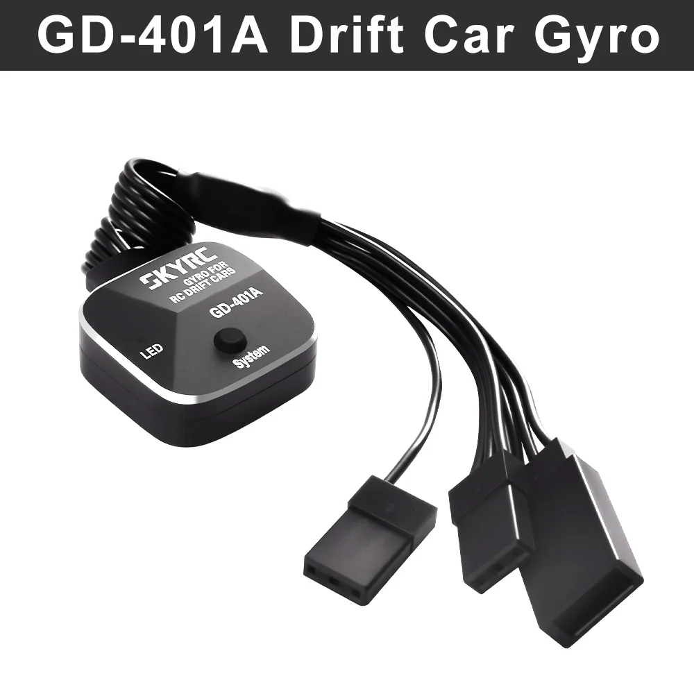 SkyRC GD-401A Drift-Gyro für RC-Autos mit 9 voreingestellten Kurven und One-Touch-Reverse-Funktion – Detail 12
