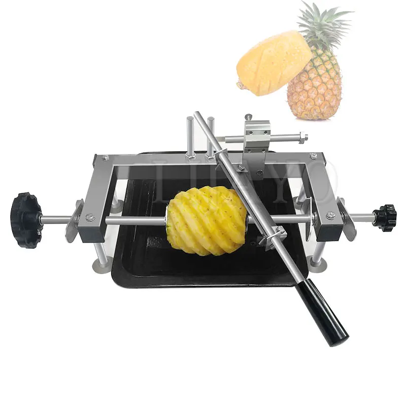 

Commercial Fruit Peeler Knife Stainless Steel Pineapple Peeling Machine Pineapple Eye Remove Tool