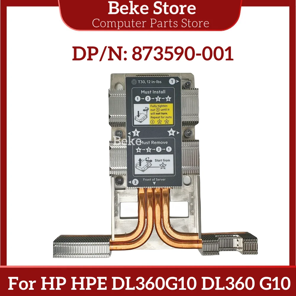 

Beke New Original For HP HPE DL360G10 DL360 G10 Server High Performance HeatSink 872453-001 873590-001 867651-001 Fast Ship