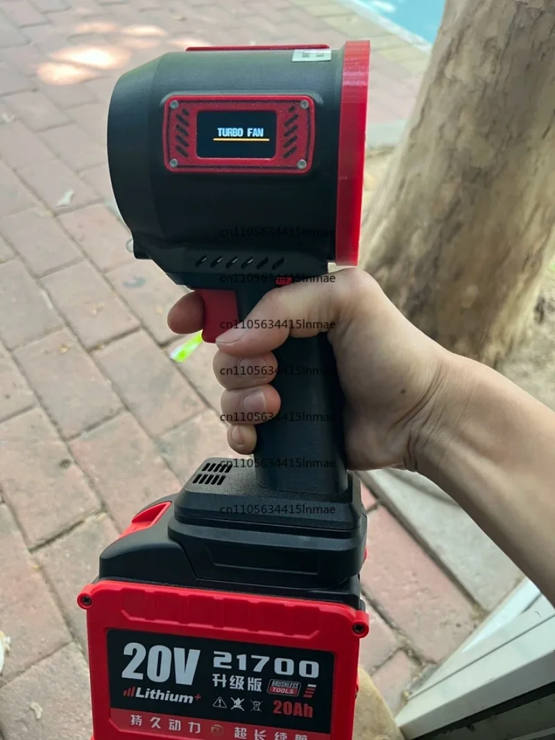Multifunctional for Car Wash Snow Leaf Removal Powerful 70mm Turbo Jet Blower, Portable Mini Air Fan with 2800g Thrust