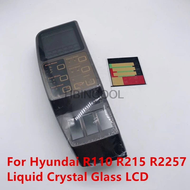 For Hyundai Excavator R110 R215 R2257 Display LCD Panel LCD Glass LCD High Quality Excavator Accessories Free Shipping