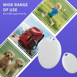 GPS Tracker for iphone iPAD IOS Devices Work with Apple Find My App Messges Reminder Anti Lose Sound Fast Locate Smart Tag  