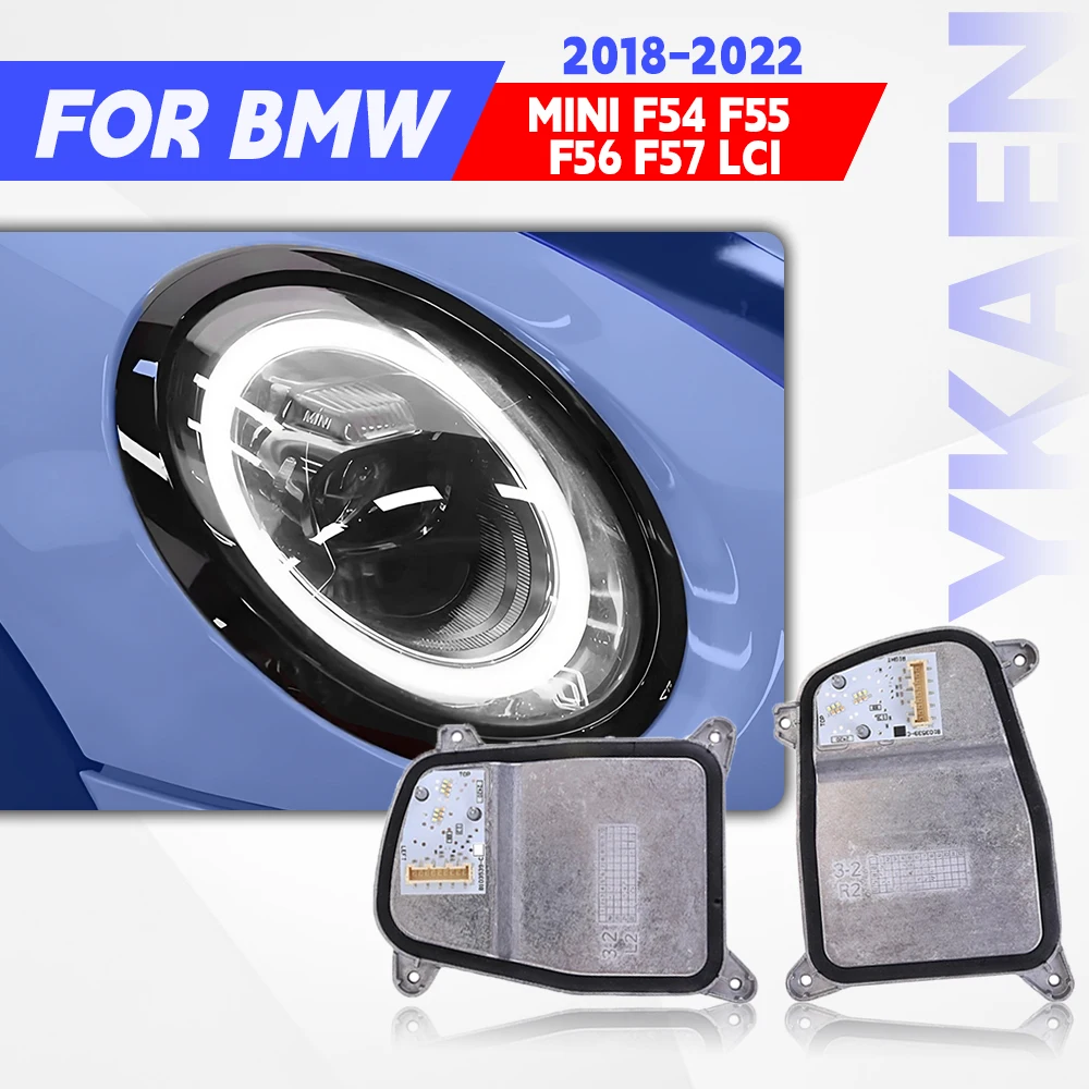 

White LED Angel Eyes DRL Chips Board For BMW MINI Cooper F54 F55 F56 F57 LCI LED Headlight Red Daytime Running Light 63118737592