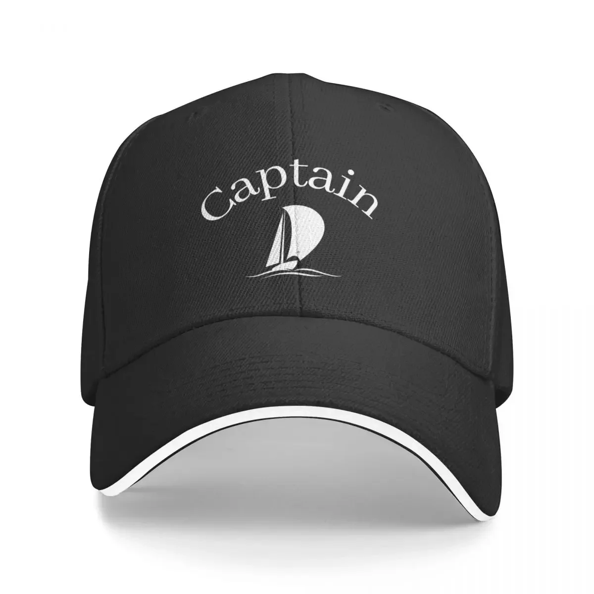 

Captain white logo Baseball Cap Beach Outing party Hat Luxury Man Hat Hats For Women Men's