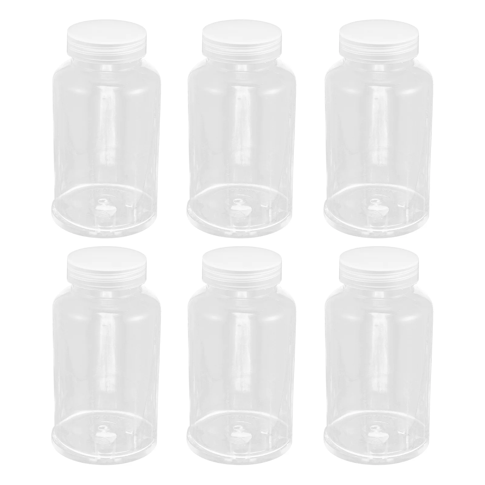 

Chemical Reagent Bottle Bottled Transparent Beverage Bottles 500ml Storage with Cover Plastic