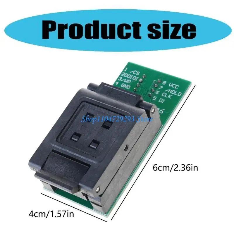 Toma prueba prueba y2GD BGA24 Herramienta confiable para programación chips flash BGA SPI y transferencia datos