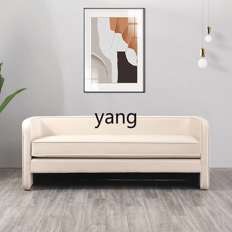 LTT ， Nordic living room small sofa bench master bedroom bedside stool cream wind home shoe change stool