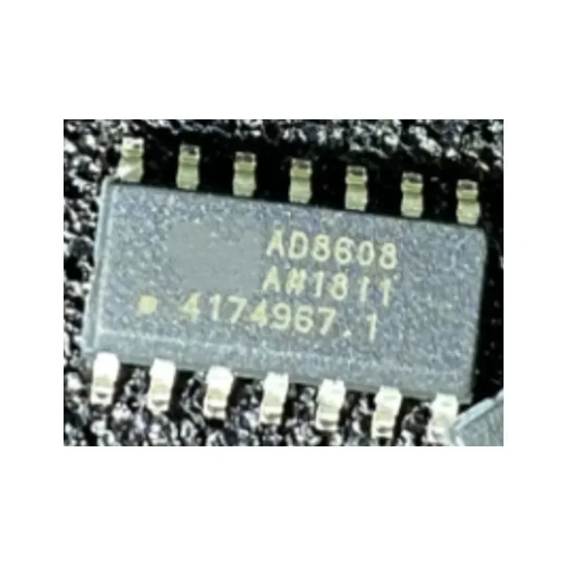 10PCS IC AD8608ARZ AD8608A AD8608 SOP14 Integrated Circuit Linear Amplifier Chip New in Stock