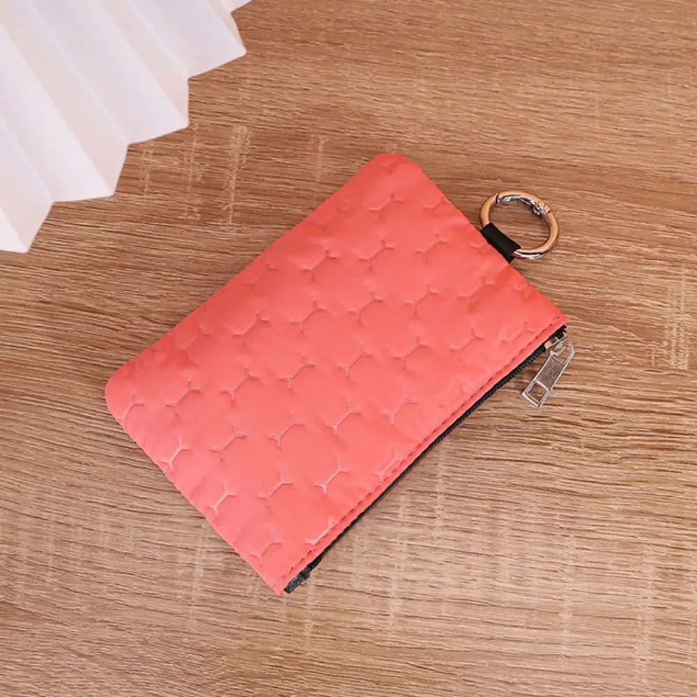 Durable Waterproof Cloth Wallet Mini Zipper Card Holder Coin Purse Women Girls