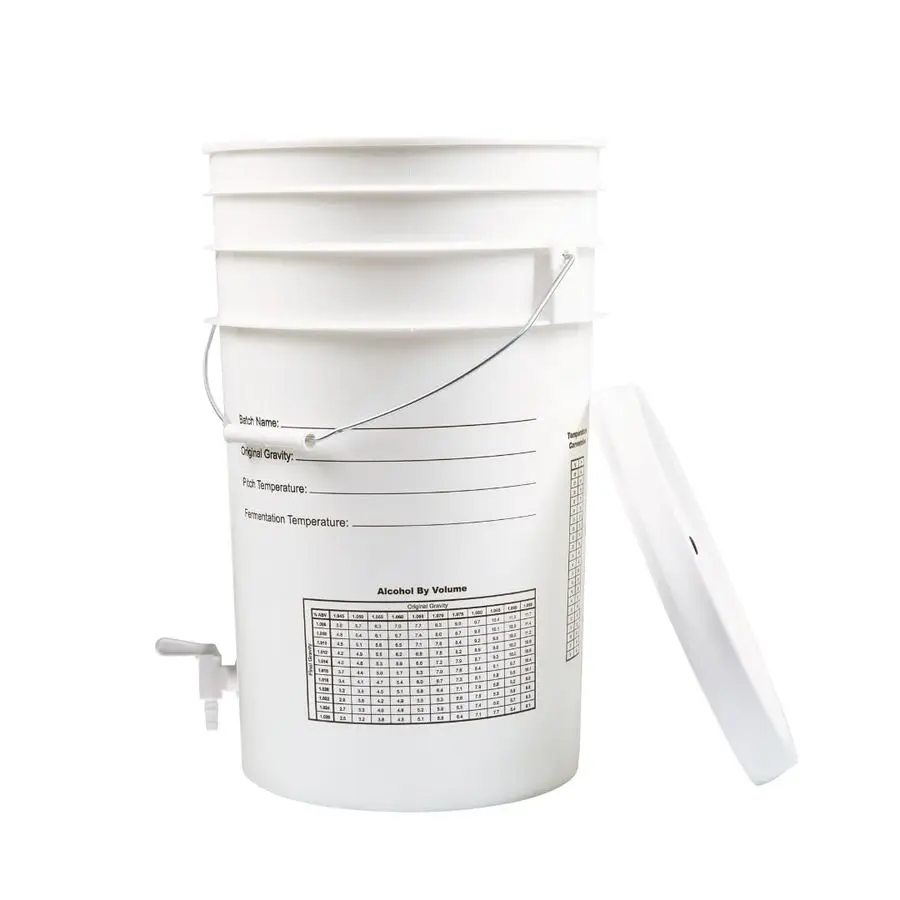 

Gallon Bottling Bucket with Lid and Spigot for Bottling Beer