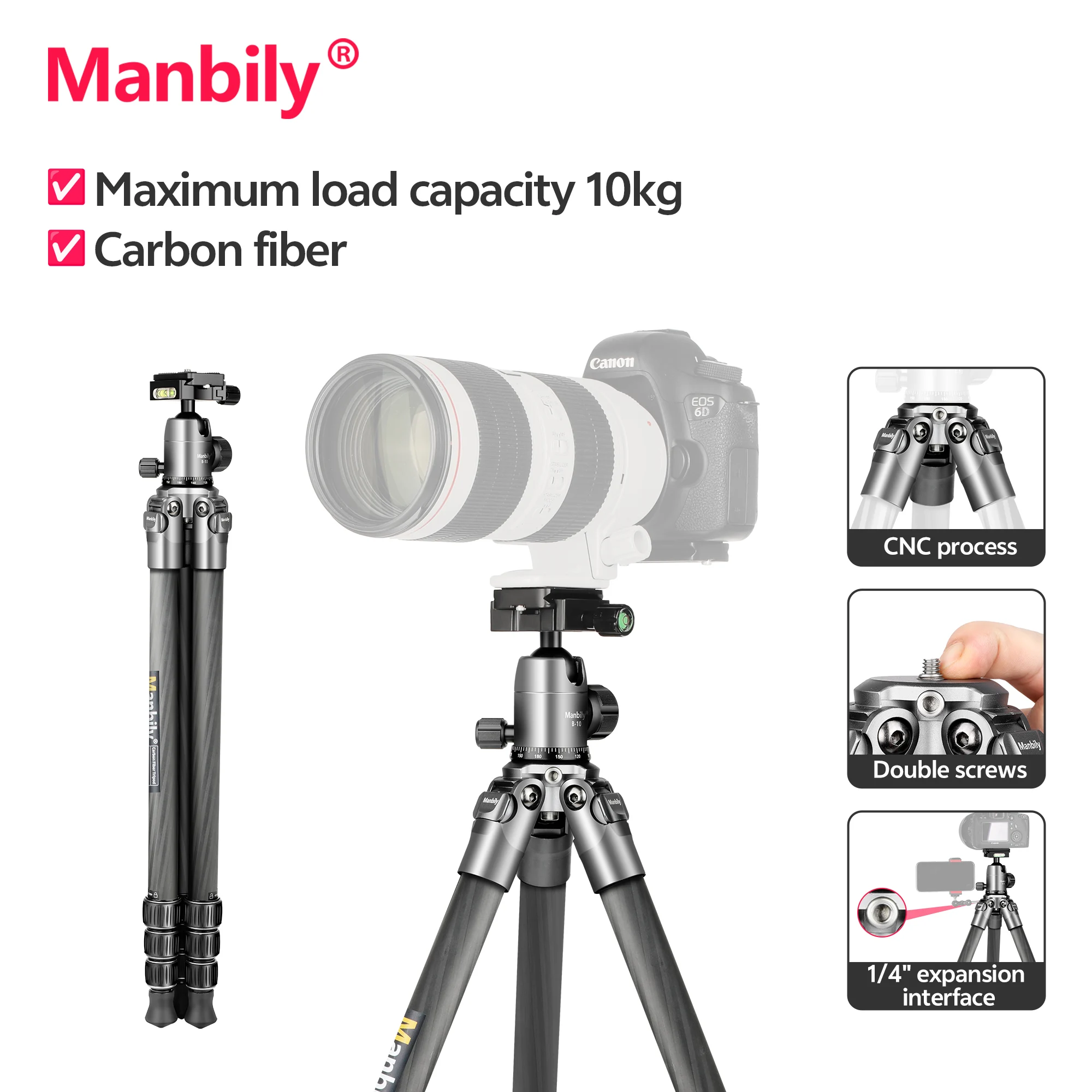 Manbily Carbon Fibe…