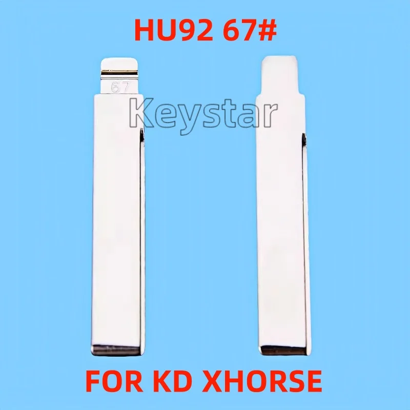 10PCS/LOT #67 KD Blade HU92 Car Key Blank for KEYDIY KD VVDI XHORSE JMD for BMW Mini X1 X5 X6 E36 E46 E90 EWS CAS2 CAS3  MG