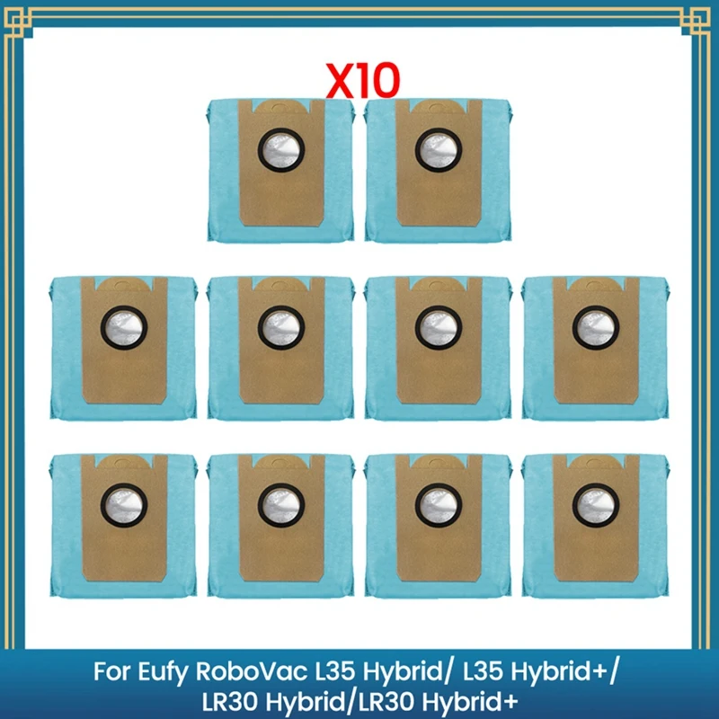 A74G-мешки для пыли для Eufy Robovac L35 Hybrid/L35 Hybrid +/LR30 Hybrid/LR30 Hybrid + запасная часть пылесоса мешок для мусора