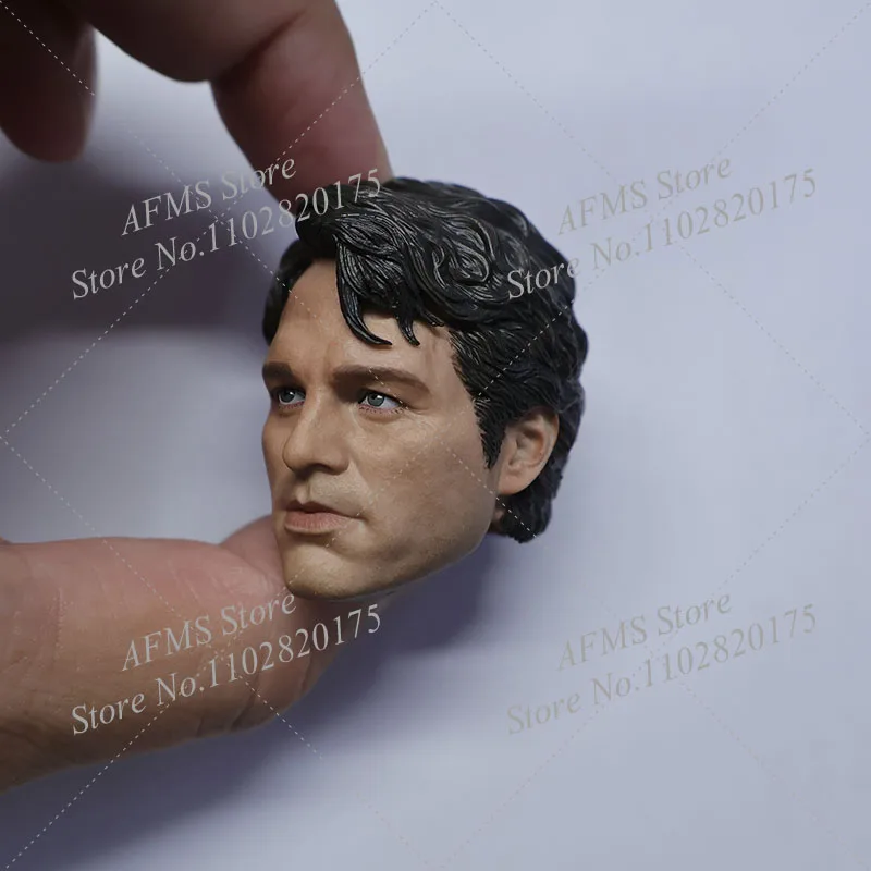 ‌1/6 Men Soldier Bruce Banner Head Sculpture Super Hero Head Model Fit 12Inch Action Figure Model Body Dolls