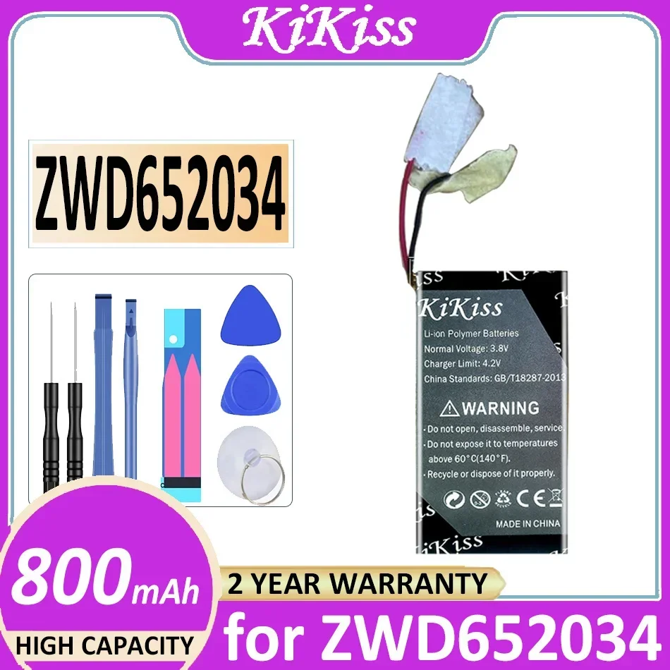 

Для ZWD 652034 H16Y20A Аккумулятор большой емкости 800 мАч