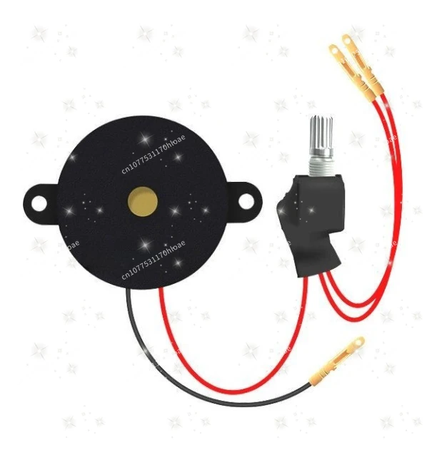 Motorcycle Turn Signal Sounder Reminder with Ticking Horseshoe Sound for Turning