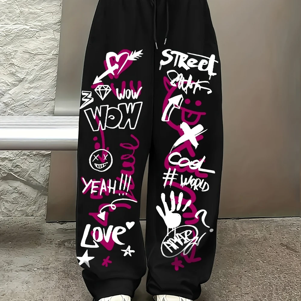 Autumn Women's Fun Printed Hip Hop 