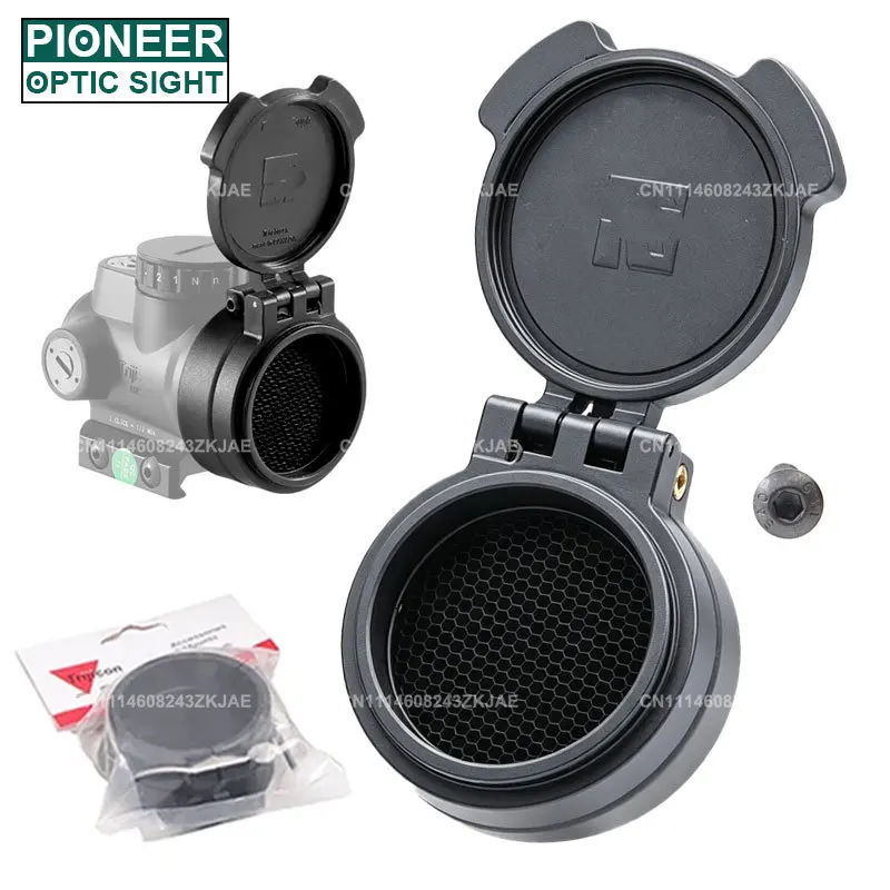 40MM Objective Flip Cap Killflash W/ARD Compatible with Trijicon Red Dot Sight Rifle Scope Hunting Tactical Optical Gear