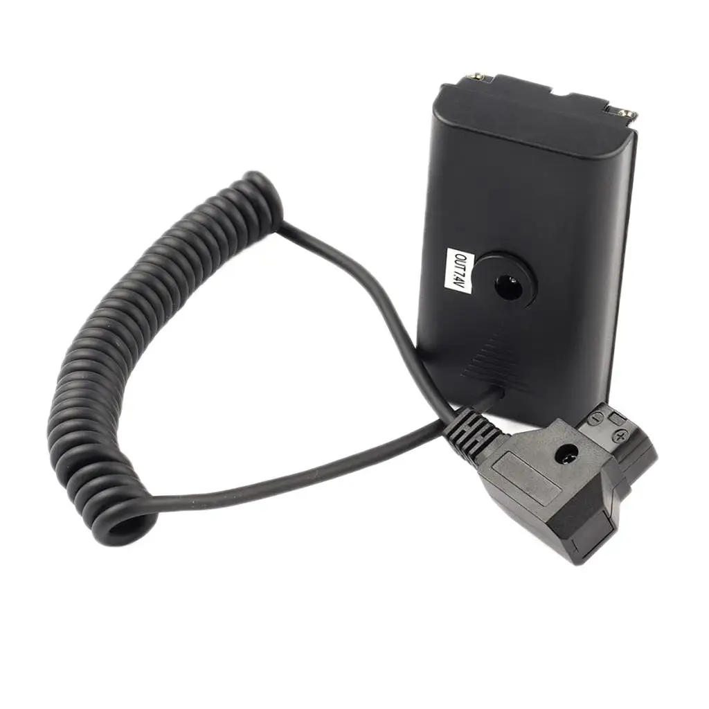 NP-F550 Dummy Battery D-tap Power Adapter Cable for Sony Monitor Spare Battery Connection Wire