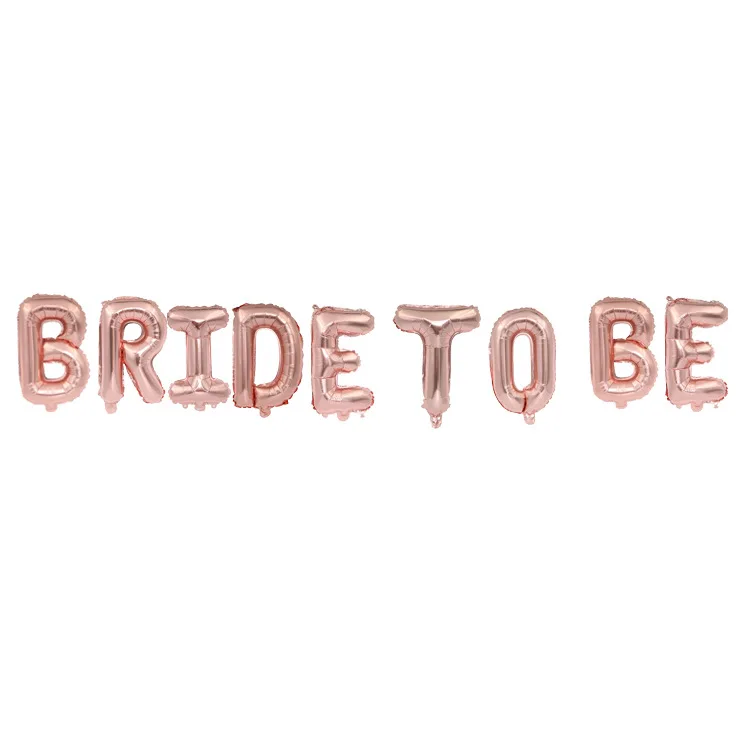 Gold Bride To Be Balloon Gold Team Bride Balloons Hen Party Accessories Bridal Shower Bachelorette Party Decoration