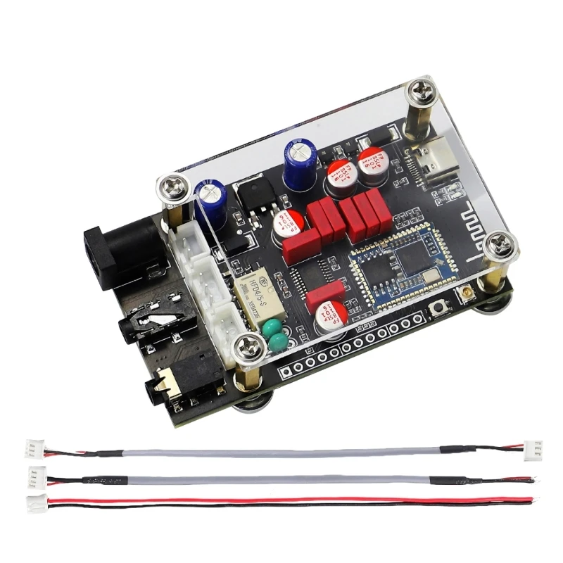 Bluetooth-compatible 5.1 Receiver QCC5125 LDAC APTX Decoders Board 32Bit/96Khz