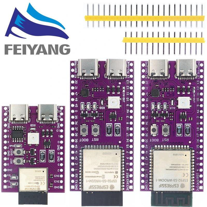 ESP32 ESP32-C3 AI-C3 ESP32-C3-DevKitM-1 ESP32-C3-MINI-1 AI-S3 ESP32-S3 N16R8 ESP32-S3-DevKit C Dual Type-C USB-ontwikkelbord