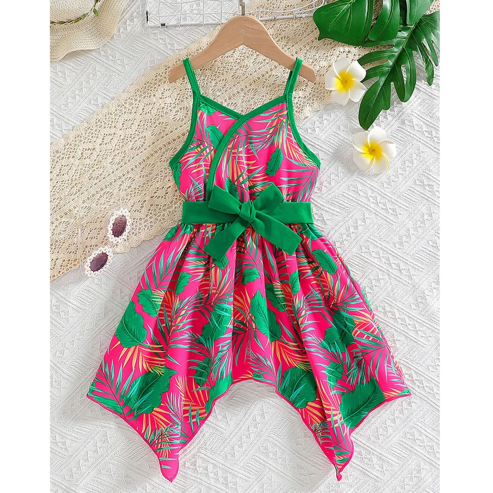 

Toddler Kid Girl Clothes Off Shoulder Girls Dress Summer Sundress Beach Dress Outfit Children Clothing For 3 4 5 6 7 Years