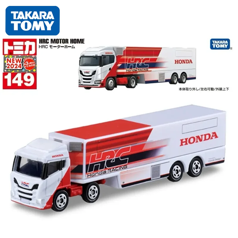 

TAKARA TOMY Tomica New NO.149 Honda RACING HRC Motor Home Car Alloy Toys Motor Vehicle Diecast Metal Model Gift for Children Boy