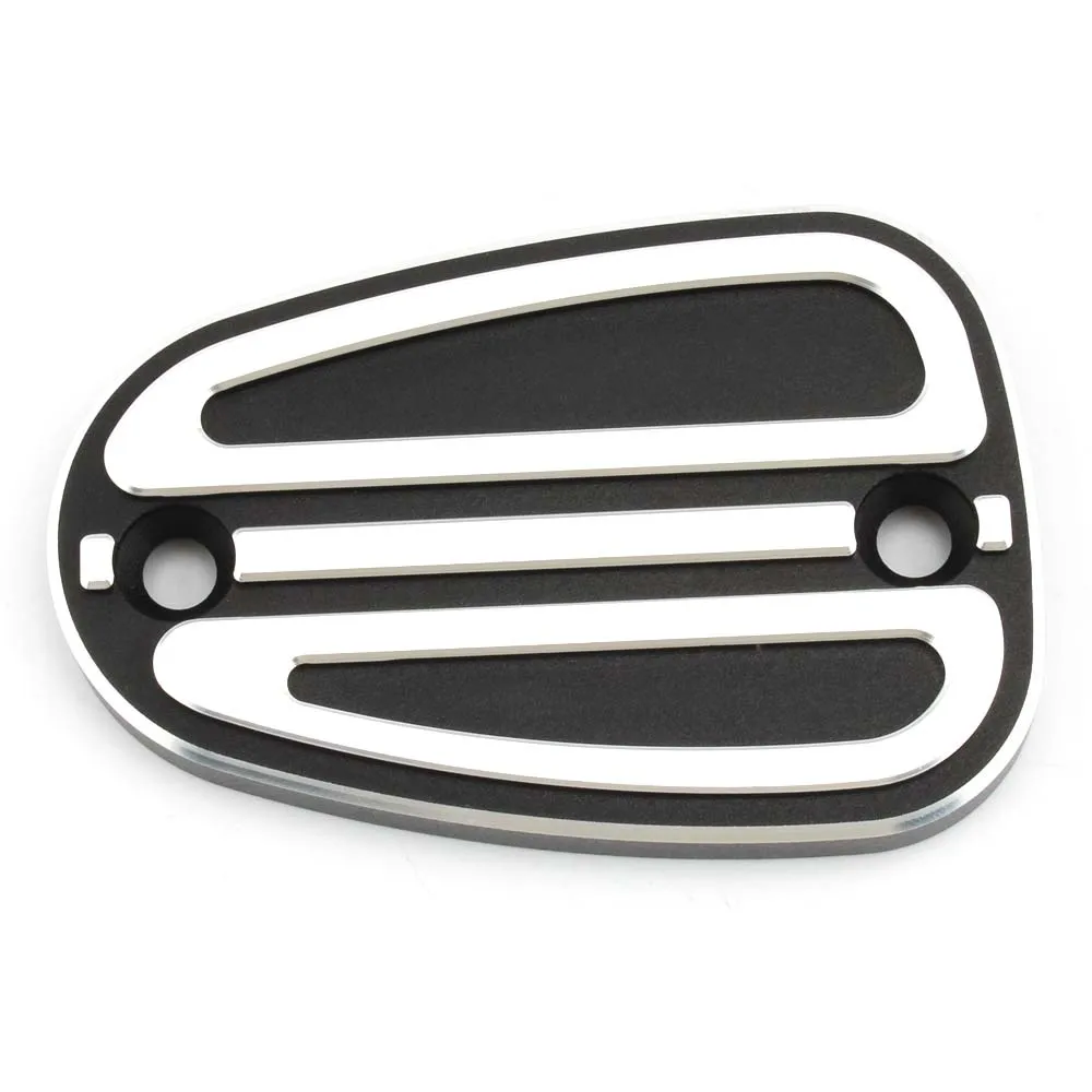 Front Brake Reservoir Master Cylinder Disc Cap Cover For Triumph Bonneville Bobber T100 T120 Black  Speedmaster accesorios moto