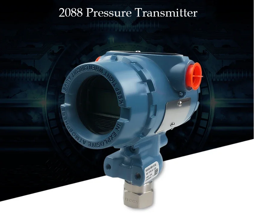 High Performance  Intelligent Pressure Transmitter Emerson 2088 Pressure Transmitter